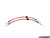 Exact-Fit Stainless Steel Brake Lines - Front | ES3551139