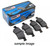 Street Brake Pads - HPS | HB172F.595