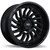 D-STRUCT 20x10.0 6x139.7mm -15 106.1mm | Gloss Black with Grey Miling Finish