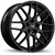 FC12 18x8.0 5x108mm +45 72.6mm | Metallic Black Finish