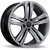 R205 17x7.5 5x112mm +45 57.1mm | Dark Hyper Silver Finish
