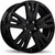 R244 20x8.0 5x120mm +55 64.1mm | Gloss Black Finish