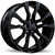 R251 20x9.0 5x120mm +40 72.6mm | Gloss Black Finish