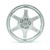 RF06RR Speed White | 18x9.5 +38 | 5x120