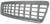 Sport Square Type Grille - Chrome Finish - S40/V40