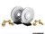337/20th/GLI front Brake Rotor/Carrier Kit - Cross Drilled & Slotted Rotors (312x25)