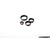 Audi B9 Billet Aluminum Control Ring Kit - NOTCHED - Black Anodized Small MMI