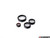 Audi B9 Billet Aluminum Control Ring Kit - NOTCHED - Black Anodized Small MMI