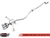 AWE Touring Edition Exhaust for FK8 Civic Type R (includes Front Pipe) - Triple Chrome Silver Tips