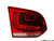 LED Tinted Tail Light Set - Cherry Red