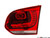 LED Tinted Tail Light Set - Cherry Red
