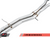 AWE Track Edition Exhaust for B9 S5 Coupe - Resonated for Performance Catalyst - Chrome Silver 102mm Tips