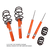 KONI STR.T/Eibach Kit- 4 STR.T (orange) dampers, 4 Eibach lowering springs | 1125 1128