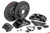BRAKES, 350x34mm, 6 PISTON, MK7 Golf R/S3, Black, WITH PADS