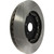StopTech AeroRotor 2 Piece Black Hat No Rotor Coating Drilled; Front Right | 129.34105.16