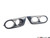 Fog Light Inserts - gloss black