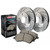 StopTech Select Sport Axle Pack, Drilled and Slotted, Rear Brake Kit | 928.47501