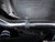 MK6 GTI Muffler Delete Kit - With 4.0" Black Chrome Tips
