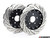 Front & Rear 2-Piece Wave Brake Rotor Kit - No Pads