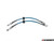 Turner Motorsport Stainless Steel Brake Lines - Rear | ES4381899