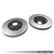 2-Piece Floating Front Brake Rotor Upgrade Kit for Audi B9/B9.5 S4/S5