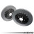 2-Piece Floating Rear Brake Rotor Upgrade Kit, Gen 1 & Gen 1.5 R8