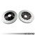 2-Piece Floating Rear Brake Rotor Upgrade Kit for Audi B9/B9.5 S4/S5