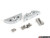 Billet Tow Hook Receiver License Plate Mount - Euro Style | ES3552422