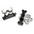 MOTORSPORT STREETSPORT ENGINE/TRANSMISSION MOUNT PAIR, 8J/8P AUDI A3/TT 3.2L & MKV VOLKSWAGEN R32, BILLET ALUMINUM