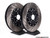Front Big Brake Kit - Stage 5 - 2-Piece Cross-Drilled & Slotted rotors (358x32) | ES3184641