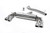 Milltek Non Resonated Cat Back - Quad Oval Polished Tips - TTS 2.0T MK3