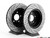 2-Piece Lightweight rear Brake Rotors - Pair (336x22)