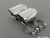 ECS Swivel Exhaust Tips - 4.0" Chrome - Pair