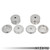 Subframe Bushings, Front, Billet Aluminum B5/B6/B7 Chassis