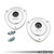 Dynamic+ Camber Mount Pair, MkVII Volkswagen Golf/GTI/R & 8V/8S Audi A3/S3/RS3, TT/TTS/TTRS (MQB)