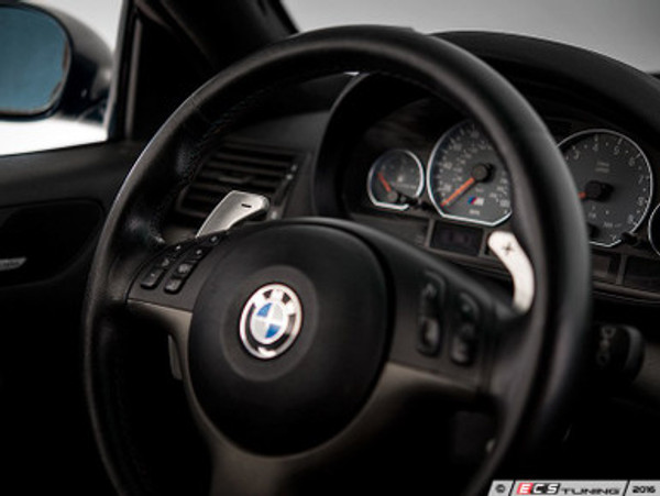 Turner Motorsport SMG shift paddles - Clear Anodized