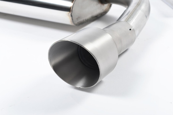 Milltek Resonated Cat Back Exhaust - Titanium Tips - MK7 Golf GTI