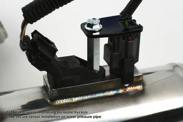 Turbo Pressure Pipe Kit - Red - w/o BOV Adapter - S60 / V70 / XC70 2000-2002