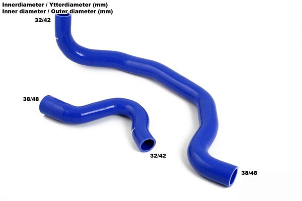 Coolant Hose Kit - Blue - 850 / S70 / V70 Non Turbo