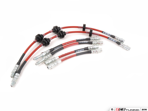 Exact-Fit Stainless Steel Brake Lines - Complete Kit | ES250604