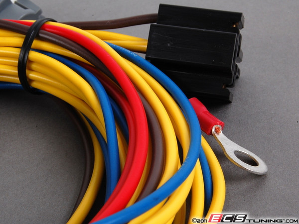 ECS MKVI Jetta Fog Light Wiring Harness 9006 Bulbs