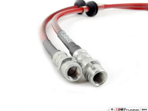 Exact-Fit Stainless Steel Brake Lines - Front | ES2594445