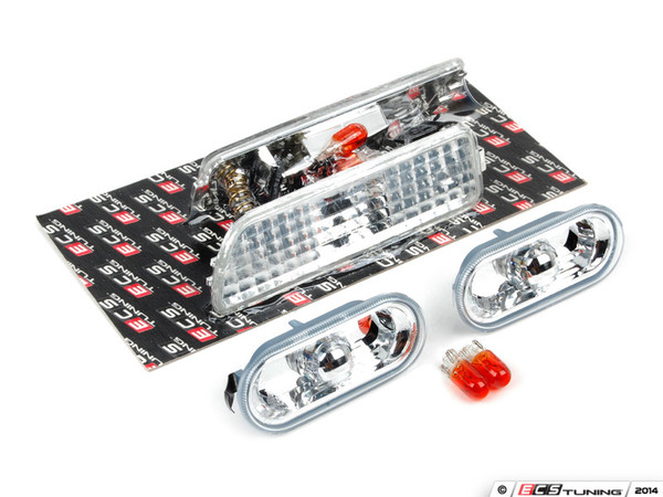 Smooth Style Side Marker Set - Clear