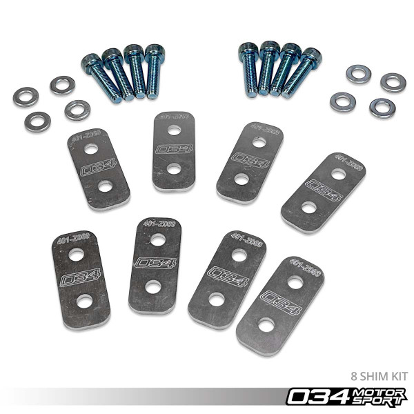 Camber Shim Kit, Gen 1 & Gen 1.5 Audi R8 (4.2 V8 & 5.2 V10) - 8 Shims