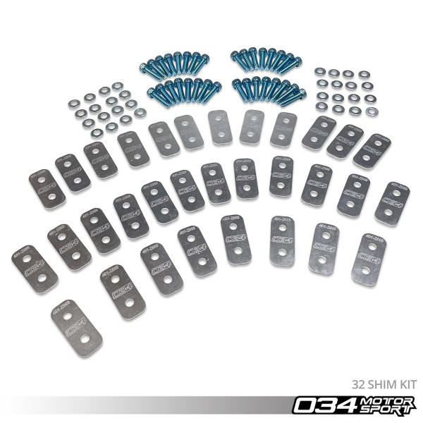 Camber Shim Kit, Gen 1 & Gen 1.5 Audi R8 (4.2 V8 & 5.2 V10) -32 Shims