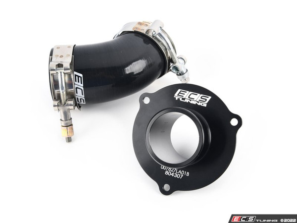 MK6 Golf R Turbo Muffler Delete Pipe Kit - For OEM Turbo Outlet Pipe
