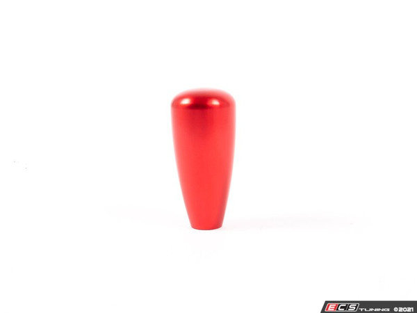 Billet Aluminum Defrost Knob - Teardrop - Red