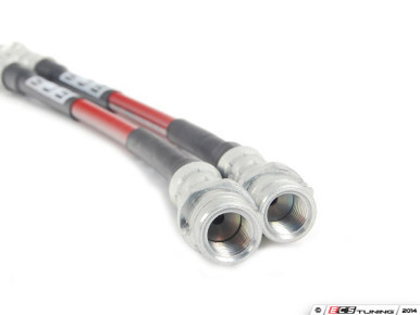 Exact-Fit Stainless Steel Brake Lines - Rear | ES3525717