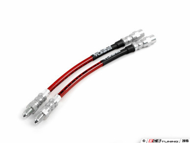Exact-Fit Stainless Steel Brake Lines - Rear | ES3557354