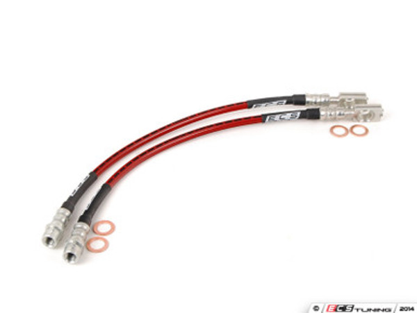 Rear Exact-Fit Stainless Steel Brake Lines | ES3449976 Rear Exact-Fit Stainless Steel Brake Lines | ES3449976